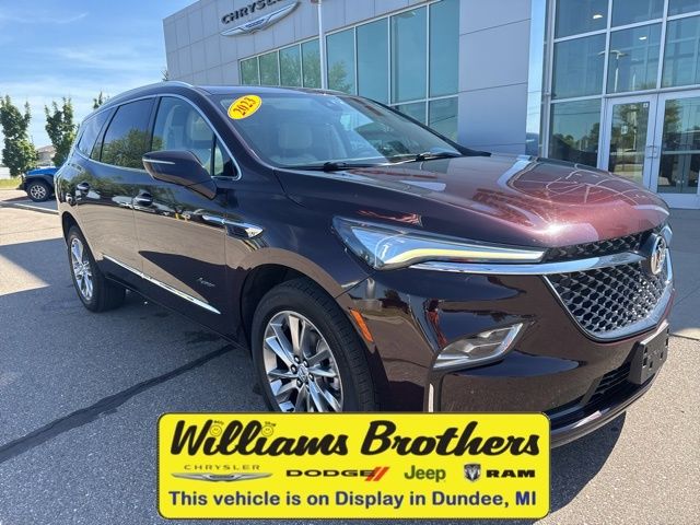 2023 Buick Enclave Avenir - Rich Garnet Metallic exterior view 4