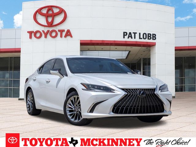 White Pearl 2025 Lexus ES Hybrid 300h Ultra Luxury FWD Sedan Front-Wheel Drive Continuously Variable Transmission