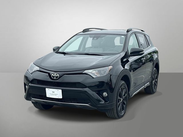 Black 2018 Toyota RAV4 Adventure AWD SUV / Crossover All-Wheel Drive 6-Speed Automatic