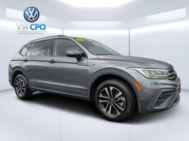 Gray 2023 Volkswagen Tiguan SUV / Crossover Front-Wheel Drive 8-Speed Automatic