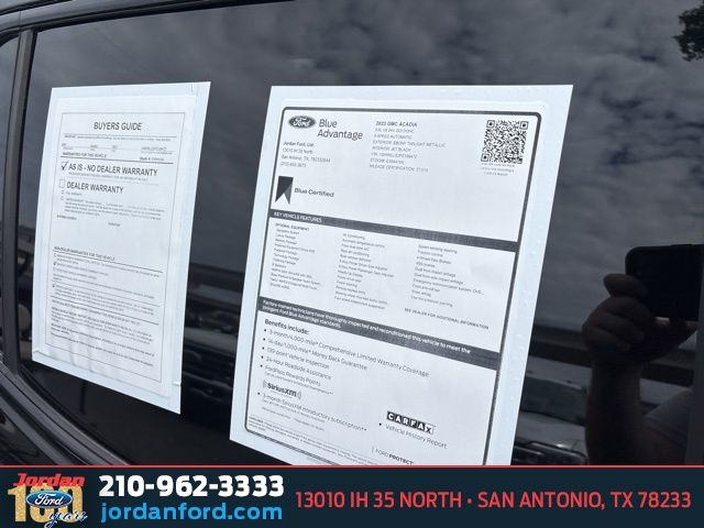 Used Car 2023 Gmc Acadia  At4 For Sale Under $35,000 In San Antonio, Texas