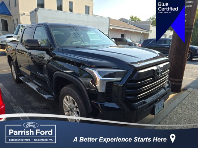Midnight Black Metallic 2024 Toyota Tundra Pickup Truck Four-Wheel Drive Automatic