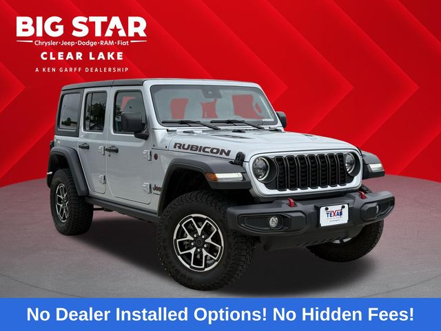 2024 Jeep Wrangler Rubicon Silver at Big Star Chrysler Jeep Dodge Ram 