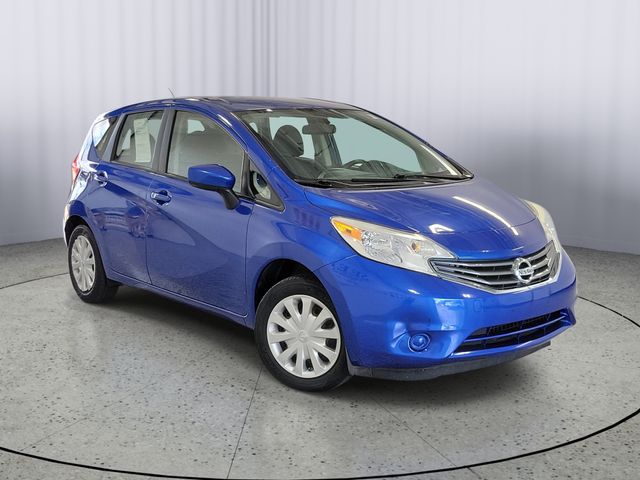 Blue Metallic 2015 Nissan Versa Note Hatchback Front-Wheel Drive Continuously Variable Transmission