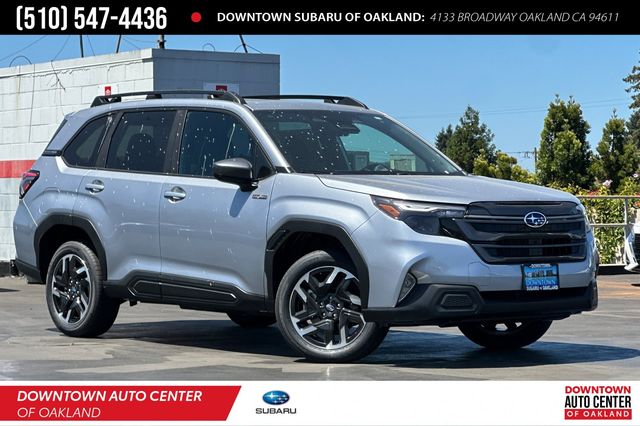 Silver Metallic 2026 Subaru Forester Hybrid SUV / Crossover All-Wheel Drive Continuously Variable Transmission