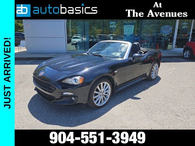 Nero Cinema Jet Black 2017 FIAT 124 Spider Convertible Rear-Wheel Drive 6-Speed Automatic
