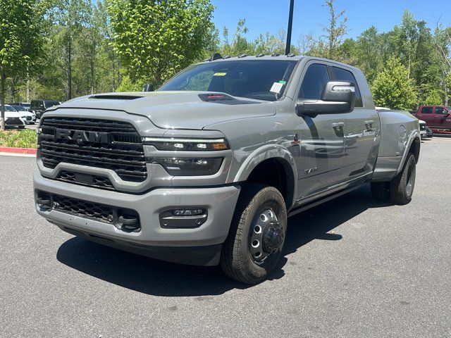 Ceramic Gray Clearcoat 2026 RAM 3500 Limited Mega Cab DRW 4WD Pickup Truck Four-Wheel Drive 8-Speed Automatic