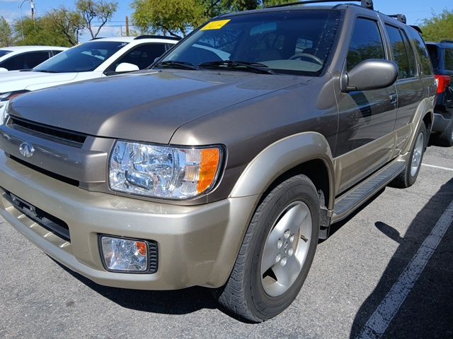 Bronze Metallic 2002 INFINITI QX4 SUV / Crossover Four-Wheel Drive 4-Speed Automatic Overdrive