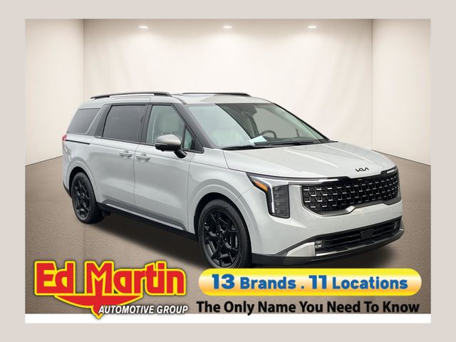 Ceramic Silver 2026 Kia Carnival SX Prestige FWD Minivan Front-Wheel Drive 8-Speed Automatic