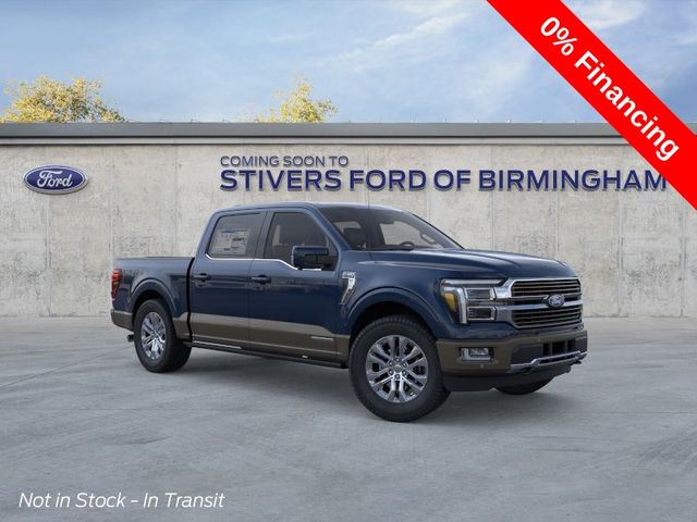 Blue Metallic 2026 Ford F-150 Pickup Truck Four-Wheel Drive Automatic