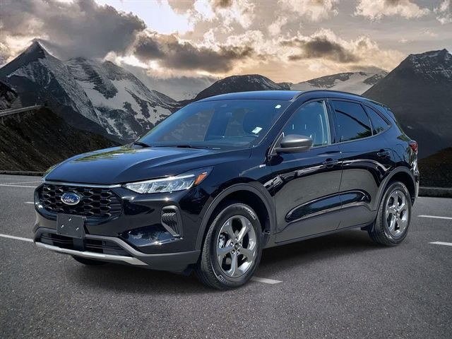Black Metallic 2025 Ford Escape SUV / Crossover All-Wheel Drive 8-Speed Automatic