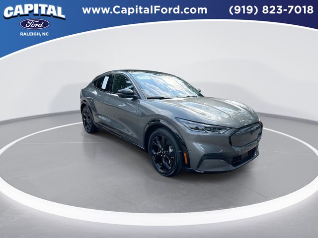 Certified 2023 Ford Mustang Mach-E Premium AWD with VIN 3FMTK3SU3PMA71723 for sale in Raleigh, NC