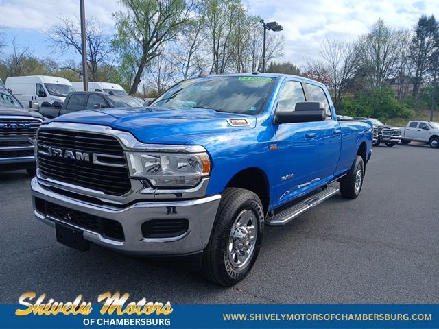 Hydro Blue Pearlcoat 2020 RAM 2500 Big Horn Crew Cab LB 4WD Pickup Truck Four-Wheel Drive 8-Speed Automatic