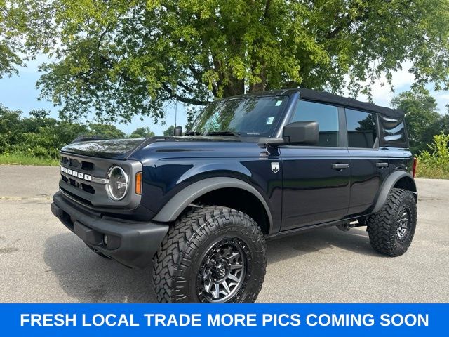 Antimatter Blue Metallic 2021 Ford Bronco SUV / Crossover Four-Wheel Drive Automatic