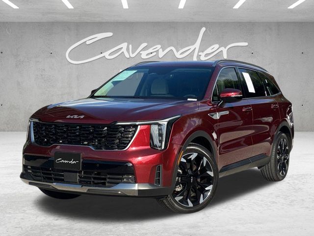 Dawning Red 2025 Kia Sorento SUV / Crossover Front-Wheel Drive 8-Speed Dual Clutch