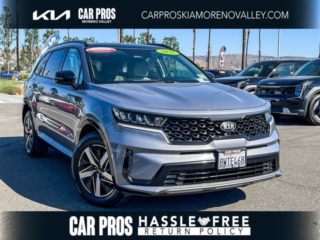 Everlasting Silver 2021 Kia Sorento SUV / Crossover Front-Wheel Drive 8-Speed Automatic