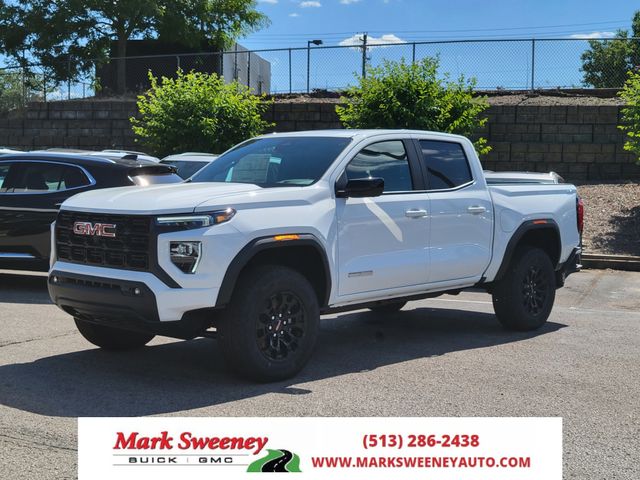 Summit White 2026 GMC Canyon Elevation Crew Cab 4WD Pickup Truck Four-Wheel Drive 8-Speed Automatic
