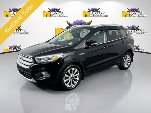 Black 2017 Ford Escape SUV / Crossover All-Wheel Drive 6-Speed Automatic