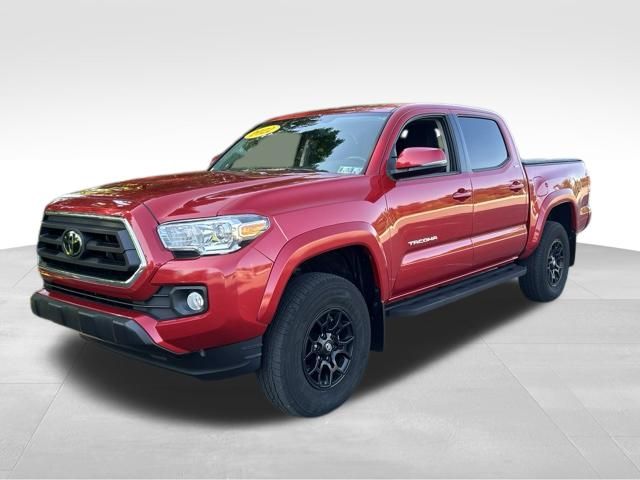 Barcelona Red Metallic 2022 Toyota Tacoma Pickup Truck Four-Wheel Drive 6-Speed Automatic