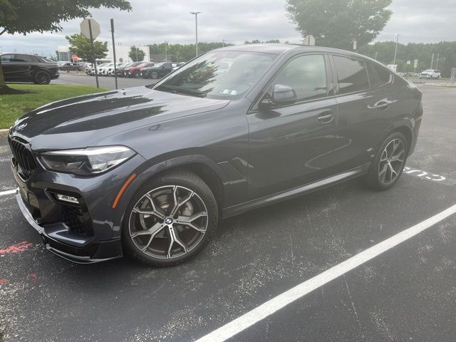 Arctic Gray Metallic 2021 BMW X6 SUV / Crossover All-Wheel Drive 8-Speed Automatic