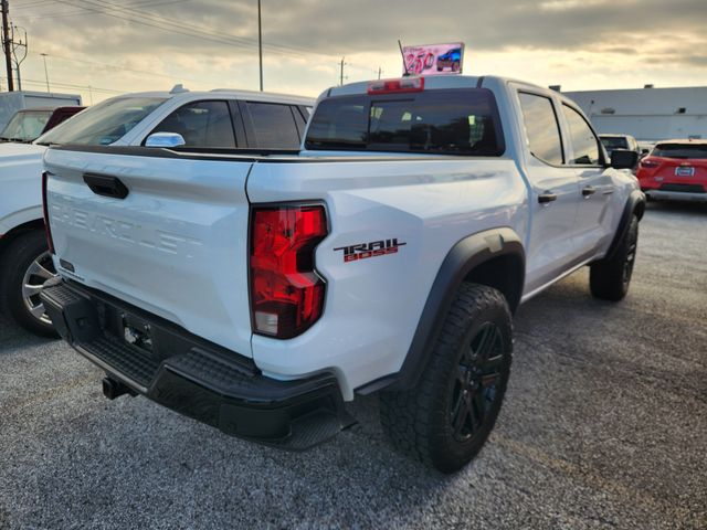 2025 Chevrolet Colorado Trail Boss White at Classic Elite Chevrolet Sugar Land