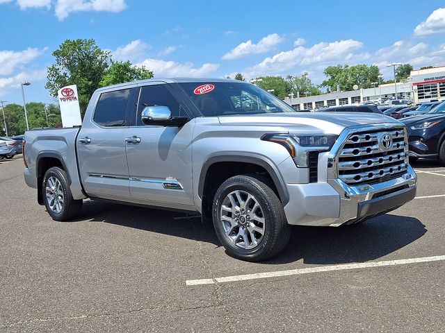 Celestial Silver Metallic 2022 Toyota Tundra 1794 Edition CrewMax Cab 4WD Pickup Truck Four-Wheel Drive Automatic
