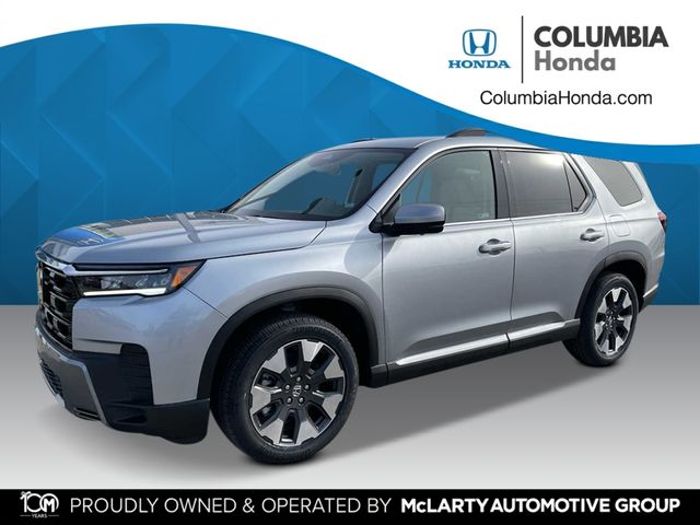 Solar Silver Metallic 2026 Honda Pilot Touring AWD SUV / Crossover All-Wheel Drive Automatic