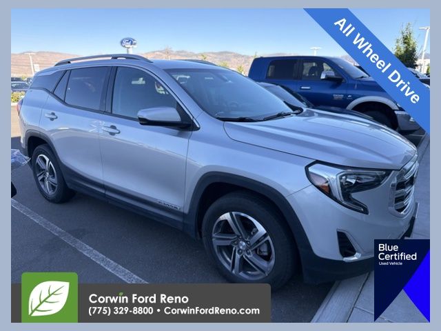 Quicksilver Metallic 2019 GMC Terrain SUV / Crossover Four-Wheel Drive 9-Speed Automatic