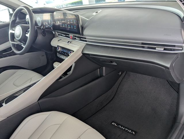 2026 Hyundai Elantra Limited White at DeMontrond Gulf Freeway