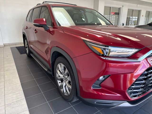 2025 Toyota Grand Highlander Limited Red at Don McGill Toyota