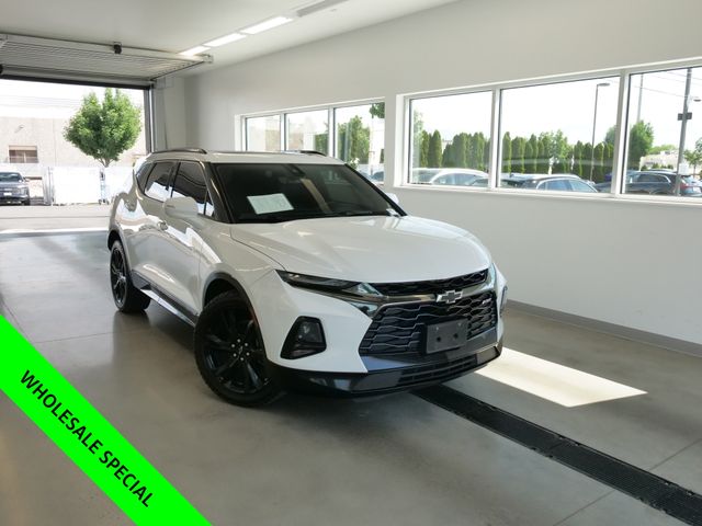 White 2020 Chevrolet Blazer SUV / Crossover All-Wheel Drive 9-Speed Automatic