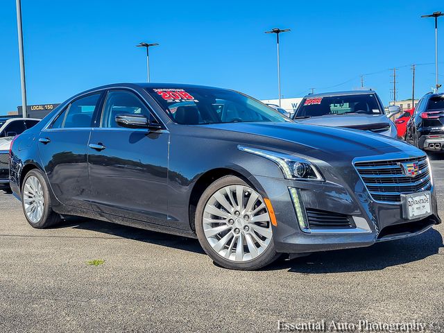 Phantom Gray Metallic 2018 Cadillac CTS 2.0T Luxury AWD Sedan All-Wheel Drive 8-Speed Automatic