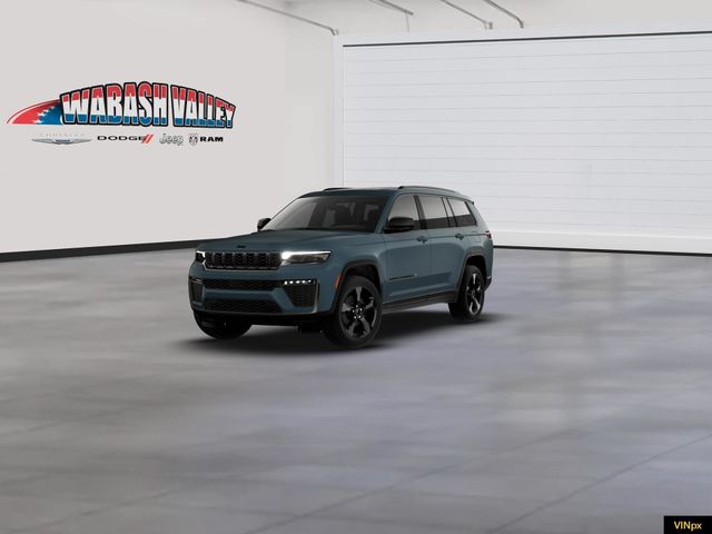 Gray (Steel Blue) 2026 Jeep Grand Cherokee L SUV / Crossover Four-Wheel Drive 8-Speed Automatic