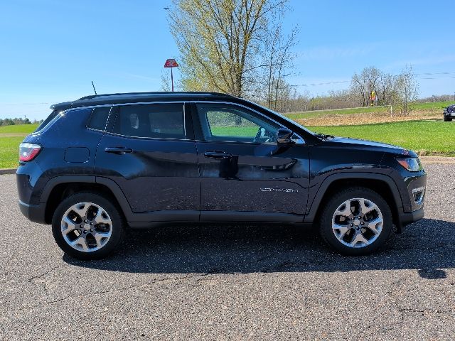 2020 Jazz Blue Pearlcoat Jeep Compass Limited 4X4 SUV