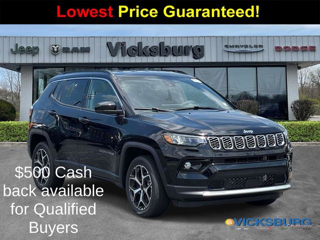 Diamond Black 2026 Jeep Compass SUV / Crossover Four-Wheel Drive 8-Speed Automatic