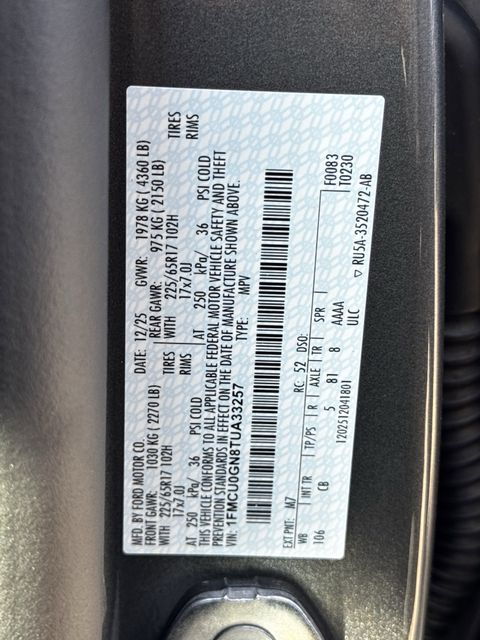 New 2026 Gray Ford Active image 21