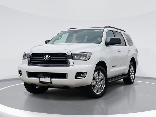 Super White 2018 Toyota Sequoia TRD Sport 4WD SUV / Crossover Four-Wheel Drive 6-Speed Automatic