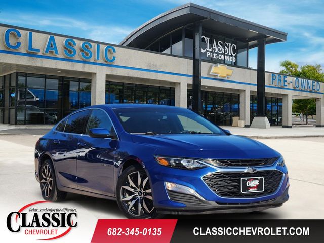 Riverside Blue Metallic 2023 Chevrolet Malibu Sedan Front-Wheel Drive Continuously Variable Transmission