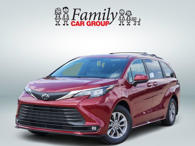 Red (Ruby Flare Pearl) 2026 Toyota Sienna Minivan Front-Wheel Drive Continuously Variable Transmission