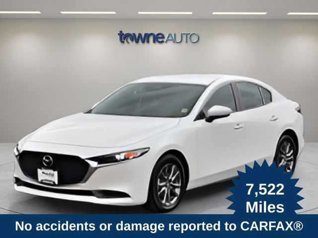 Snowflake White Pearl Mica 2025 Mazda MAZDA3 Sedan Front-Wheel Drive 6-Speed Automatic
