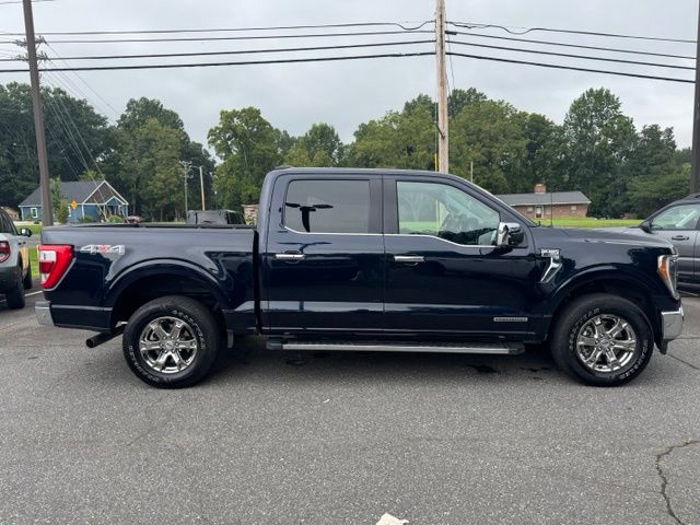 Used 2021 Blue Ford Lariat image 9