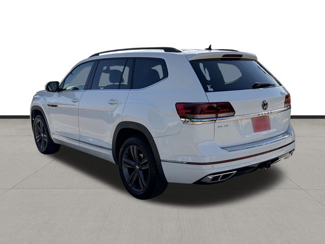 2021 Volkswagen Atlas 3.6L V6 SE w/Technology R-Line White at DeMontrond Automotive Group