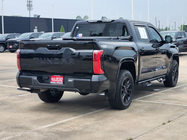 2024 Toyota Tundra Hybrid Platinum Black at Bayway Chrysler Dodge Jeep Ram