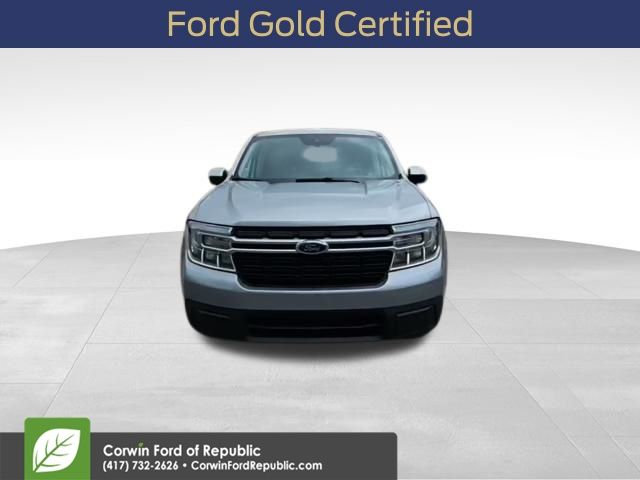Iconic Silver Metallic 2023 Ford Maverick Lariat SuperCrew AWD Pickup Truck All-Wheel Drive 8-Speed Automatic