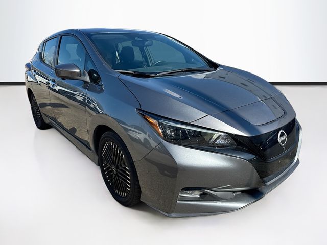 Gray (Gun Metallic) 2023 Nissan LEAF SV Plus FWD Hatchback Front-Wheel Drive Automatic