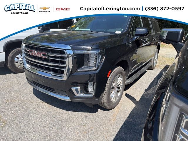 Onyx Black 2021 GMC Yukon XL SLT RWD SUV / Crossover 4X2