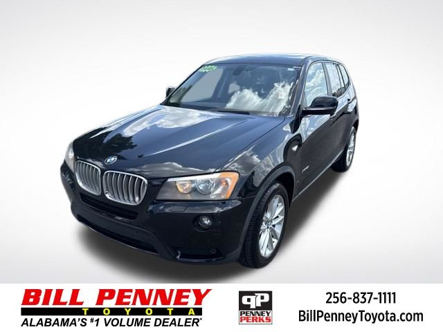 Black Sapphire Metallic 2014 BMW X3 SUV / Crossover All-Wheel Drive 8-Speed Automatic