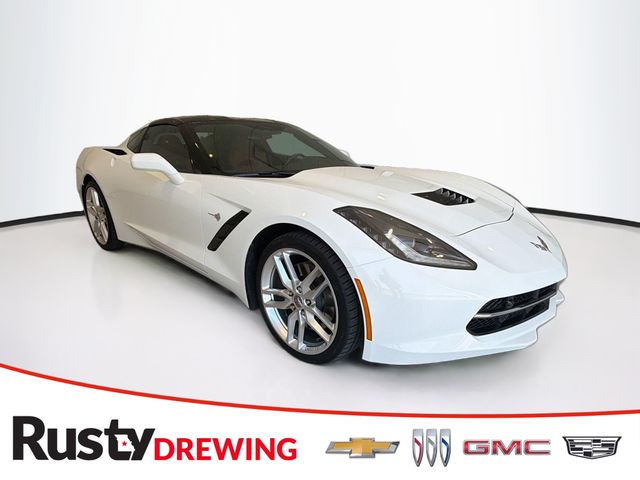 Arctic White 2016 Chevrolet Corvette Stingray Z51 2LT Coupe RWD Coupe Rear-Wheel Drive 8-Speed Automatic