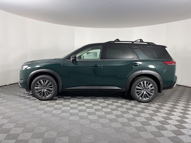 2025 Obsidian Green Pearl/Super Black Nissan Pathfinder SL FWD SUV