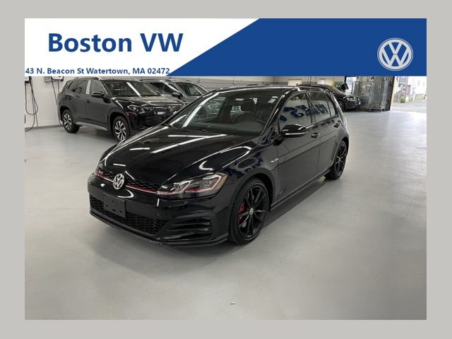 Black 2021 Volkswagen Golf GTI 2.0T SE FWD Hatchback Front-Wheel Drive 6-Speed Manual